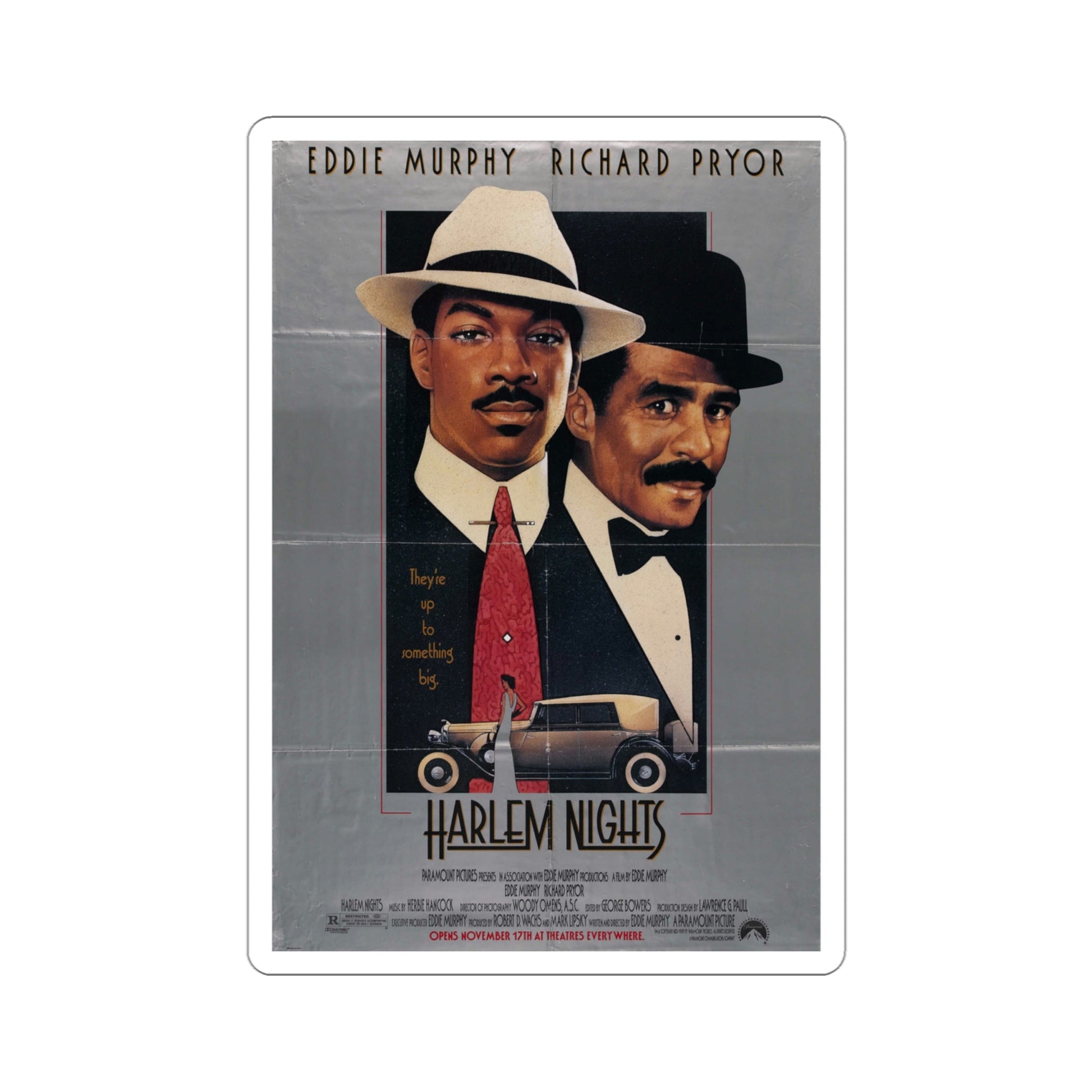 Harlem Nights 1989 Movie Poster STICKER Vinyl Die-Cut Decal-4 Inch-The Sticker Space