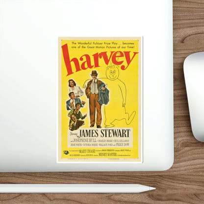 Harvey 1950 Movie Poster STICKER Vinyl Die-Cut Decal-The Sticker Space