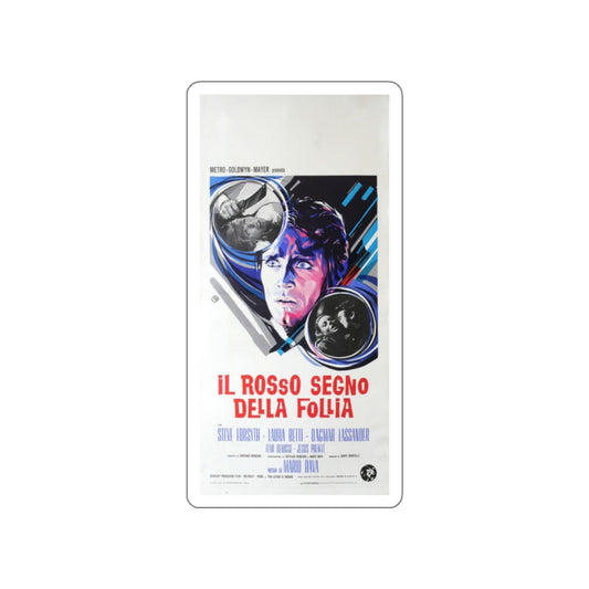 HATCHET FOR THE HONEYMOON (ITALIAN) 1970 Movie Poster STICKER Vinyl Die-Cut Decal-2 Inch-The Sticker Space