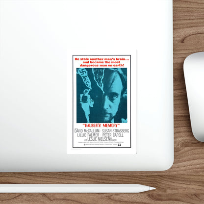 HAUSER'S MEMORY 1970 Movie Poster STICKER Vinyl Die-Cut Decal-The Sticker Space