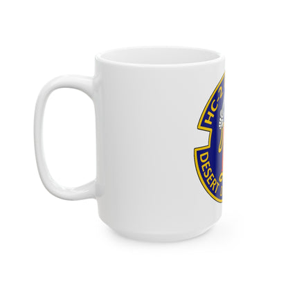 HC 2 (U.S. Navy) White Coffee Mug-The Sticker Space