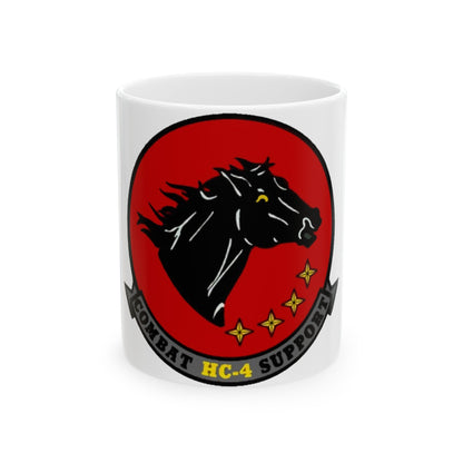 HC 4 (U.S. Navy) White Coffee Mug-11oz-The Sticker Space