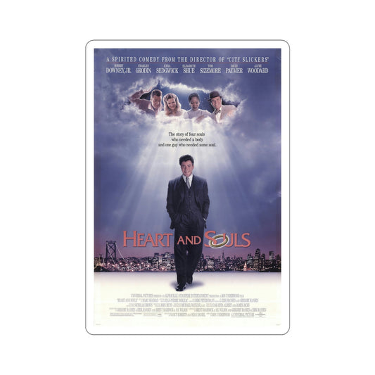 Heart and Souls 1993 Movie Poster STICKER Vinyl Die-Cut Decal-6 Inch-The Sticker Space