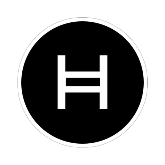 HEDERA HASHGRAPH HBAR (Cryptocurrency) STICKER Vinyl Die-Cut Decal-2 Inch-The Sticker Space