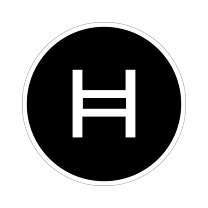 HEDERA HASHGRAPH HBAR (Cryptocurrency) STICKER Vinyl Die-Cut Decal-4 Inch-The Sticker Space