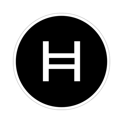 HEDERA HASHGRAPH HBAR (Cryptocurrency) STICKER Vinyl Die-Cut Decal-5 Inch-The Sticker Space