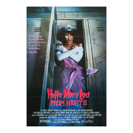 HELLO MARY LOU PROM NIGHT II 1987 - Paper Movie Poster-24″ x 36″ (Vertical)-The Sticker Space