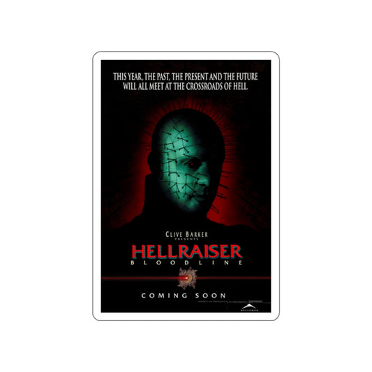 HELLRAISER 4 BLOODLINE 1996 Movie Poster STICKER Vinyl Die-Cut Decal-2 Inch-The Sticker Space