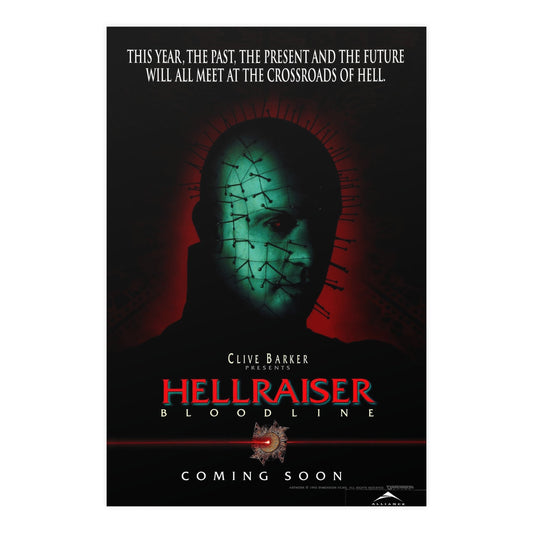 HELLRAISER 4 BLOODLINE 1996 - Paper Movie Poster-24″ x 36″ (Vertical)-The Sticker Space