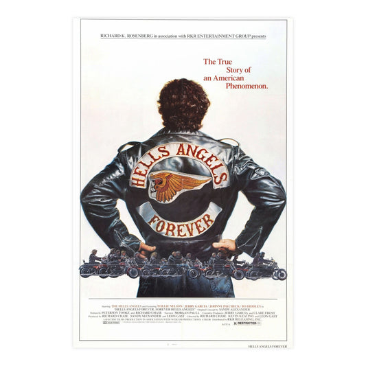 HELLS ANGELS FOREVER 1963 - Paper Movie Poster-24″ x 36″ (Vertical)-The Sticker Space