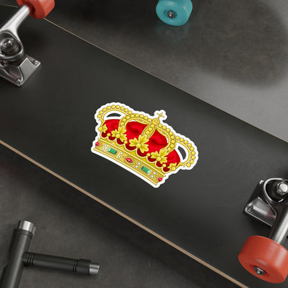 Heraldic Royal Crown of Portugal - Eight Arches STICKER Vinyl Die-Cut Decal-The Sticker Space