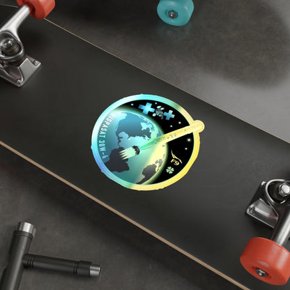 Hispasat 30W-6 (SpaceX) Holographic STICKER Die-Cut Vinyl Decal-The Sticker Space