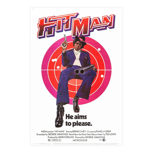HIT MAN 1972 - Paper Movie Poster-24″ x 36″ (Vertical)-The Sticker Space
