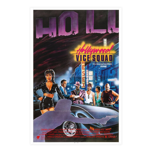 HOLLYWOOD VICE SQUAD (3) 1986 - Paper Movie Poster-24″ x 36″ (Vertical)-The Sticker Space