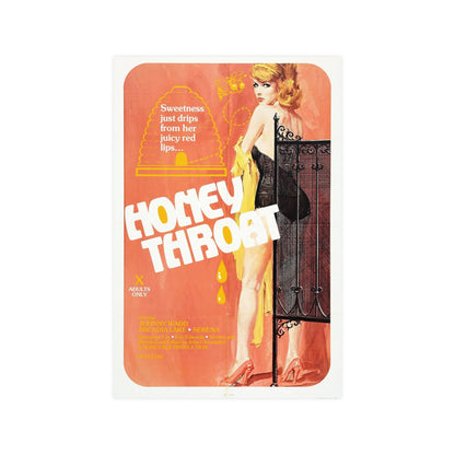 HONEY THROAT 1980 - Paper Movie Poster-12″ x 18″ (Vertical)-The Sticker Space