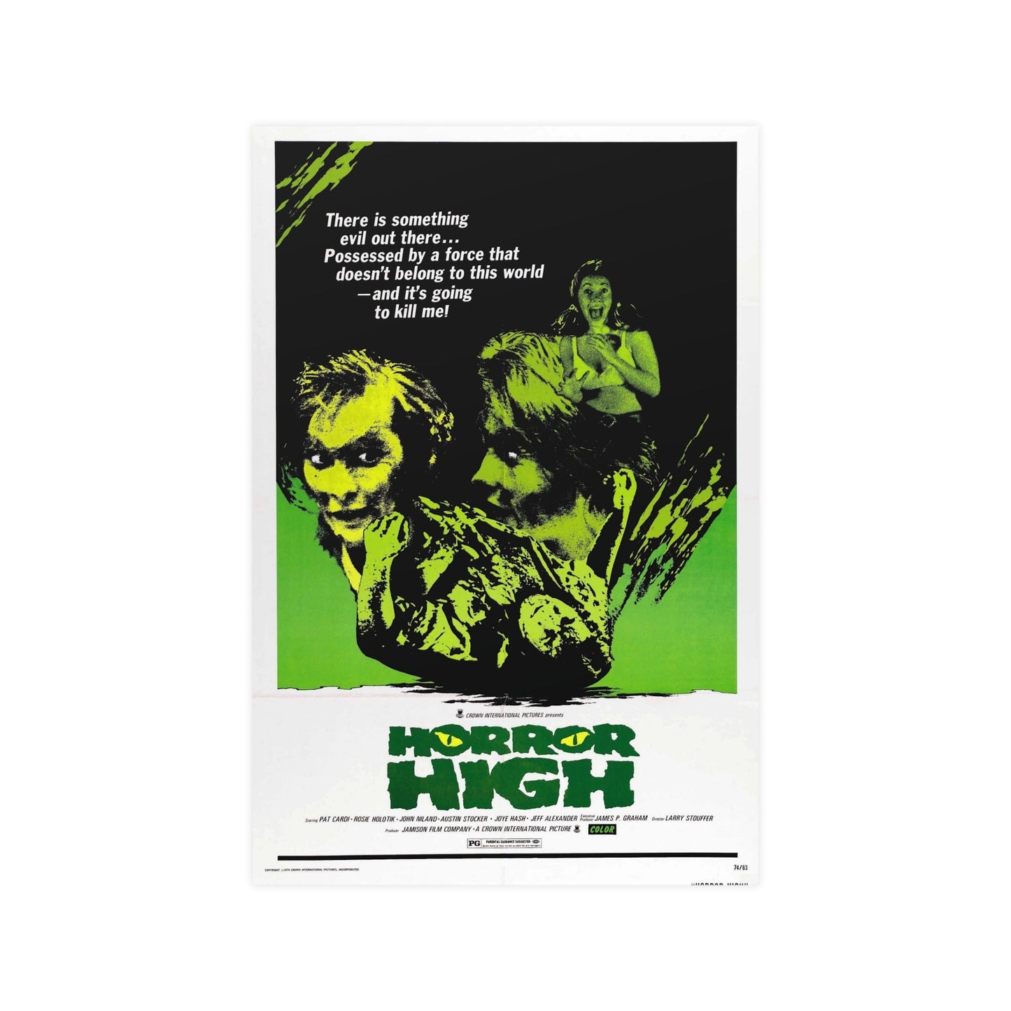 HORROR HIGH 1973 - Paper Movie Poster-12″ x 18″ (Vertical)-The Sticker Space