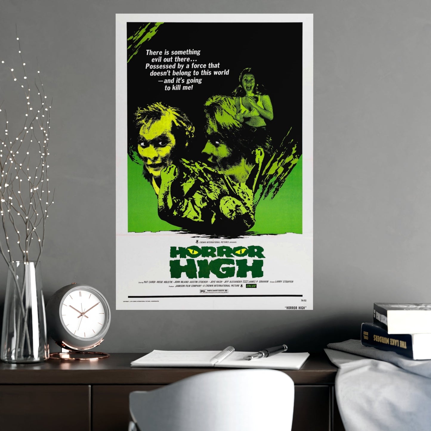 HORROR HIGH 1973 - Paper Movie Poster-The Sticker Space