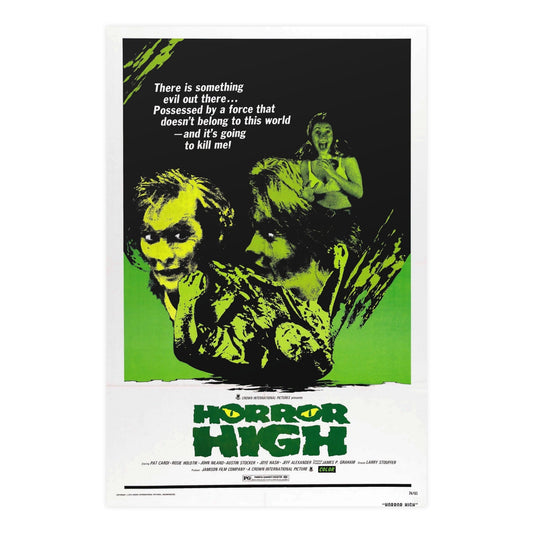 HORROR HIGH 1973 - Paper Movie Poster-24″ x 36″ (Vertical)-The Sticker Space