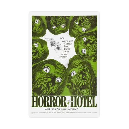 HORROR HOTEL 1960 - Paper Movie Poster-16″ x 24″ (Vertical)-The Sticker Space