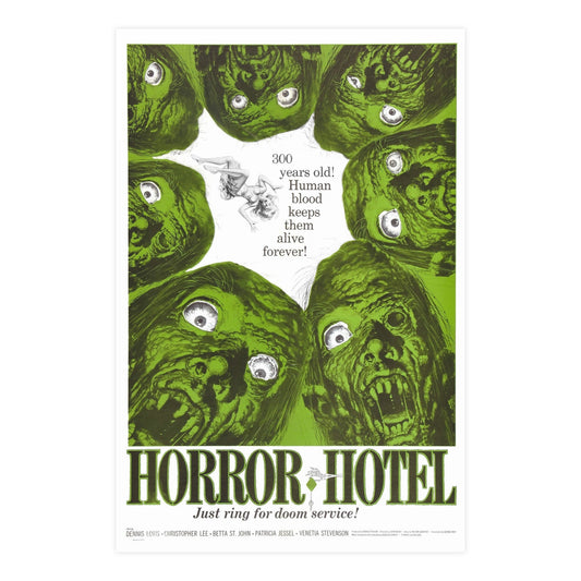 HORROR HOTEL 1960 - Paper Movie Poster-24″ x 36″ (Vertical)-The Sticker Space