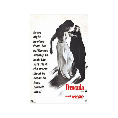 HORROR OF DRACULA (3) 1958 - Paper Movie Poster-11″ x 17″ (Vertical)-The Sticker Space