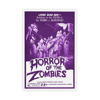 HORROR OF THE ZOMBIES (THE GHOST GALLEON) 1974 - Paper Movie Poster-16″ x 24″ (Vertical)-The Sticker Space