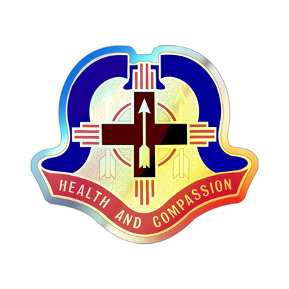 Hospital Sandia Base (U.S. Army) Holographic STICKER Die-Cut Vinyl Decal-3 Inch-The Sticker Space