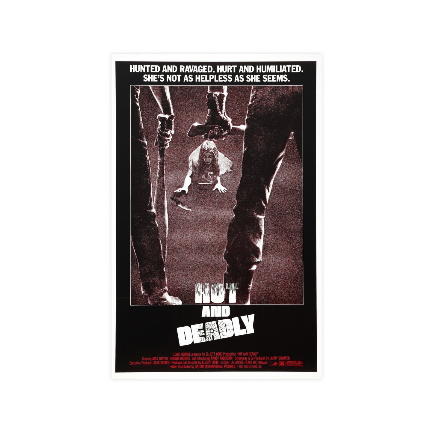 HOT AND DEADLY 1982 - Paper Movie Poster-11″ x 17″ (Vertical)-The Sticker Space