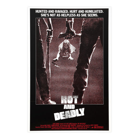 HOT AND DEADLY 1982 - Paper Movie Poster-24″ x 36″ (Vertical)-The Sticker Space