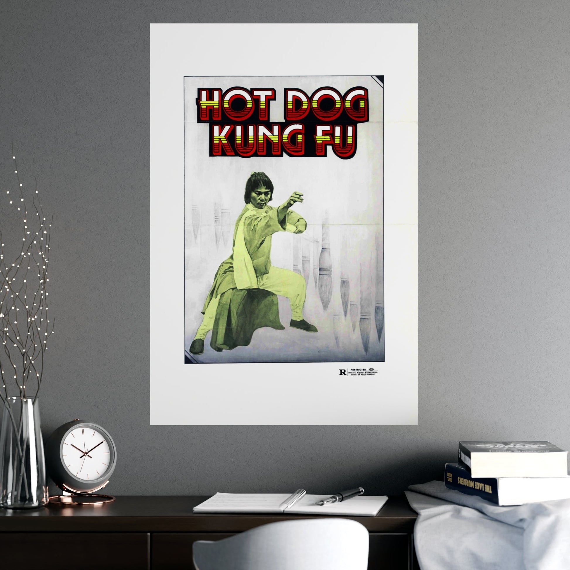 HOT DOG KUNG FU 1979 - Paper Movie Poster-The Sticker Space