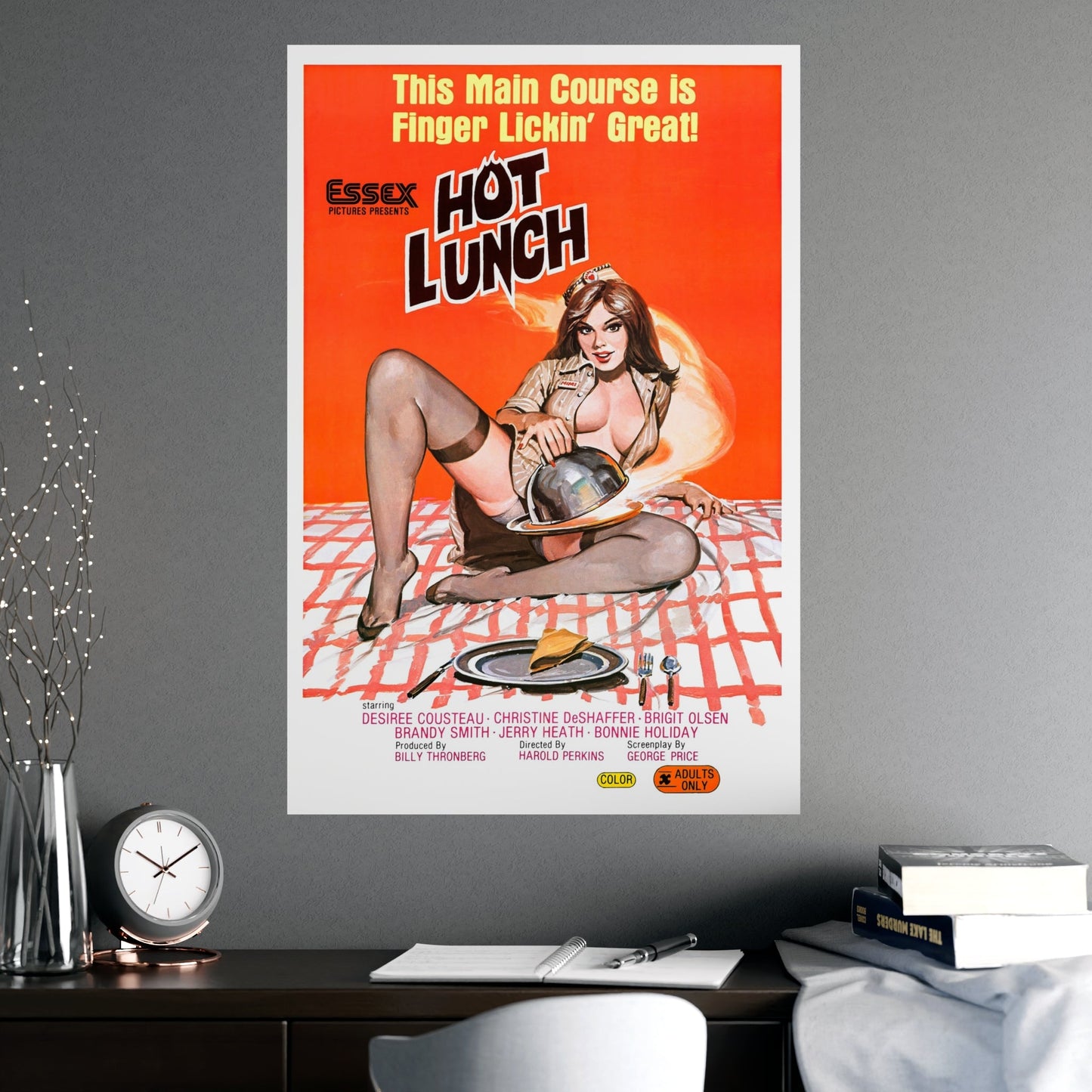 HOT LUNCH 1978 - Paper Movie Poster-The Sticker Space