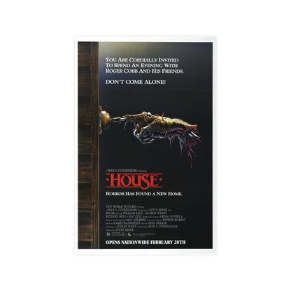 HOUSE 1985 - Paper Movie Poster-11″ x 17″ (Vertical)-The Sticker Space
