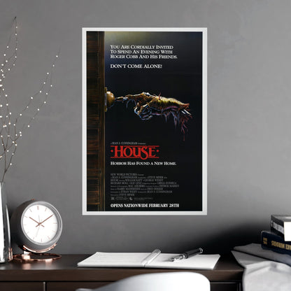 HOUSE 1985 - Paper Movie Poster-The Sticker Space