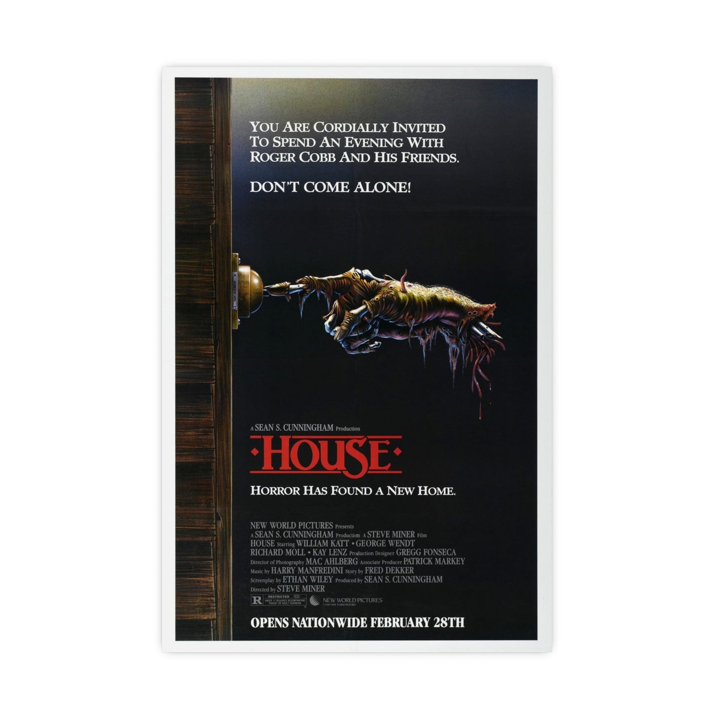 HOUSE 1985 - Paper Movie Poster-16″ x 24″ (Vertical)-The Sticker Space
