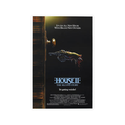HOUSE II 1987 - Paper Movie Poster-12″ x 18″ (Vertical)-The Sticker Space