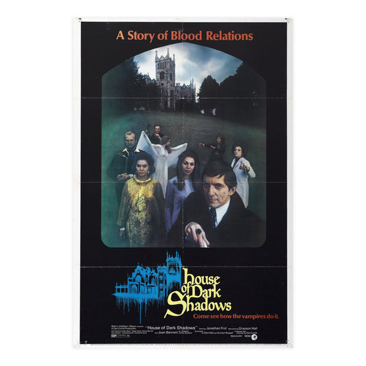 HOUSE OF DARK SHADOWS (3) 1970 - Paper Movie Poster-24″ x 36″ (Vertical)-The Sticker Space