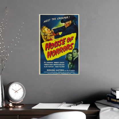 HOUSE OF HORRORS 1946 - Paper Movie Poster-The Sticker Space