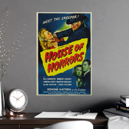 HOUSE OF HORRORS 1946 - Paper Movie Poster-The Sticker Space