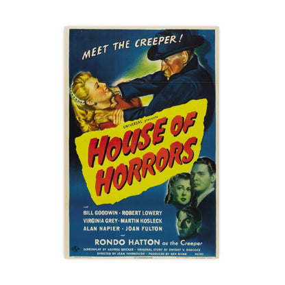 HOUSE OF HORRORS 1946 - Paper Movie Poster-20″ x 30″ (Vertical)-The Sticker Space