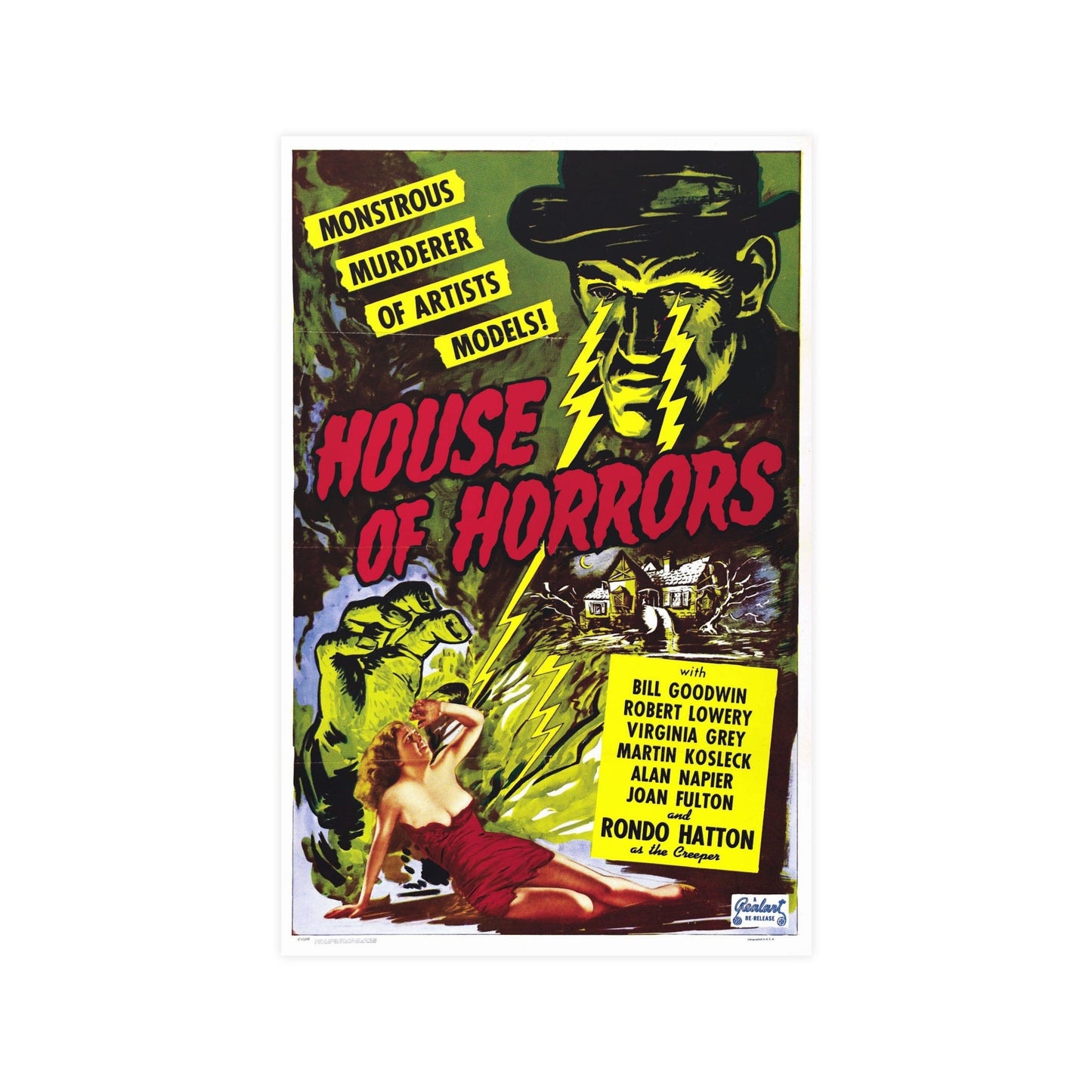HOUSE OF HORRORS (2) 1946 - Paper Movie Poster-11″ x 17″ (Vertical)-The Sticker Space