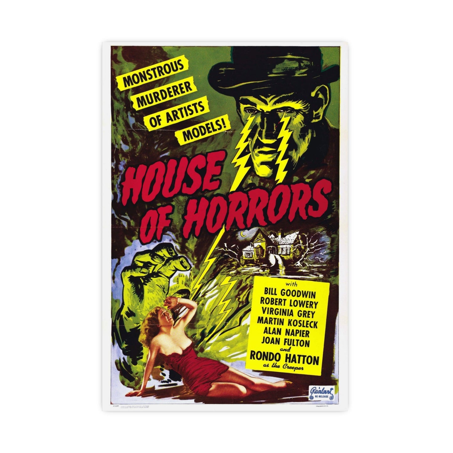 HOUSE OF HORRORS (2) 1946 - Paper Movie Poster-20″ x 30″ (Vertical)-The Sticker Space