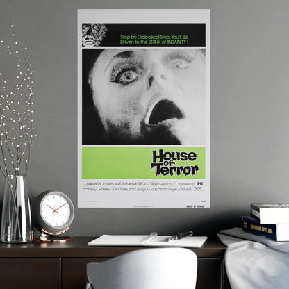 HOUSE OF TERROR 1973 - Paper Movie Poster-The Sticker Space