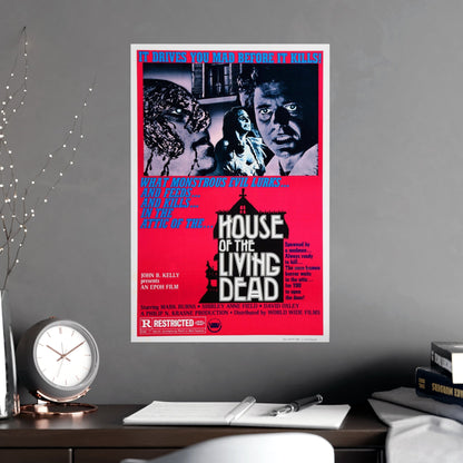 HOUSE OF THE LIVING DEAD 1976 - Paper Movie Poster-The Sticker Space