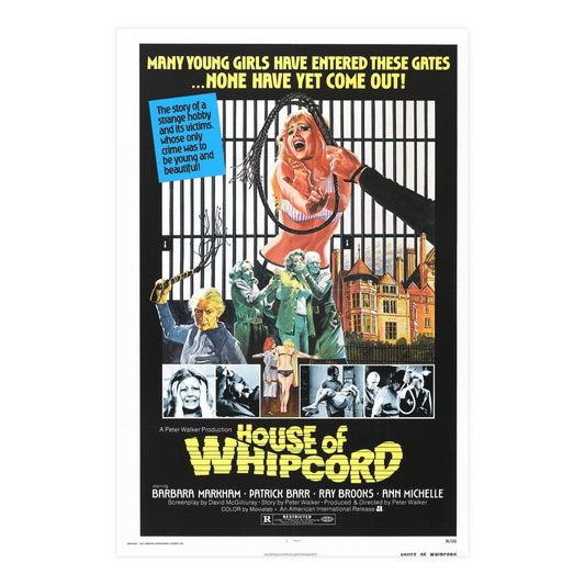 HOUSE OF WHIPCORD 1974 - Paper Movie Poster-24″ x 36″ (Vertical)-The Sticker Space