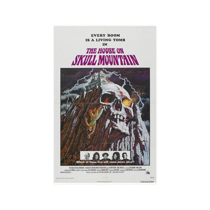 HOUSE ON SKULL MOUNTAIN 1974 - Paper Movie Poster-11″ x 17″ (Vertical)-The Sticker Space