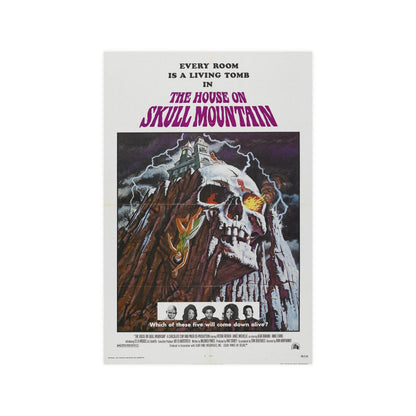 HOUSE ON SKULL MOUNTAIN 1974 - Paper Movie Poster-12″ x 18″ (Vertical)-The Sticker Space