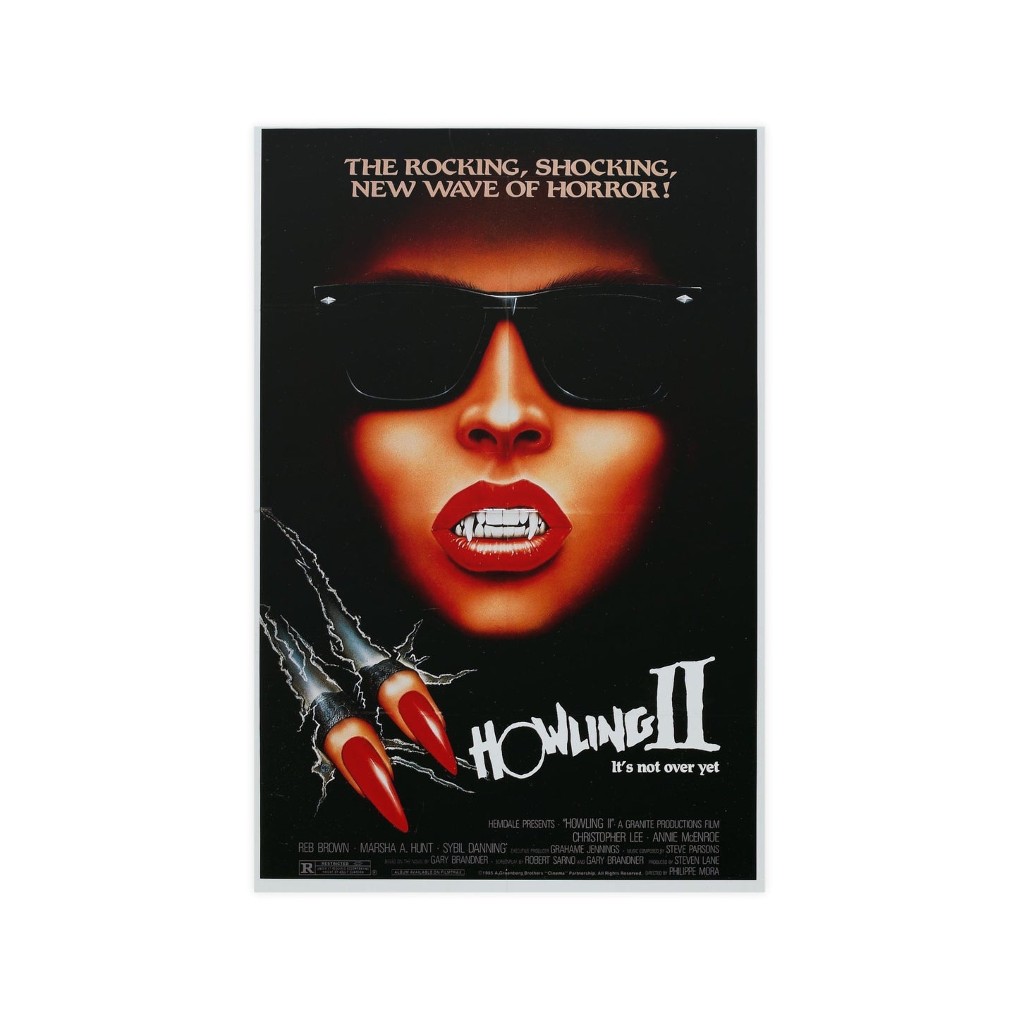 HOWLING II 1985 - Paper Movie Poster-12″ x 18″ (Vertical)-The Sticker Space