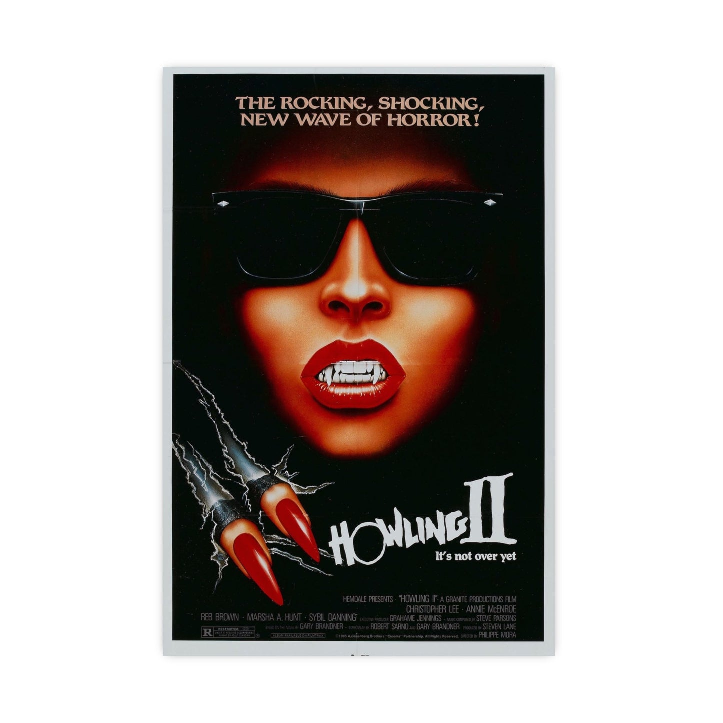 HOWLING II 1985 - Paper Movie Poster-16″ x 24″ (Vertical)-The Sticker Space