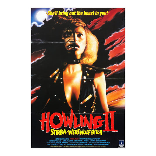 HOWLING II (2) 1985 - Paper Movie Poster-24″ x 36″ (Vertical)-The Sticker Space