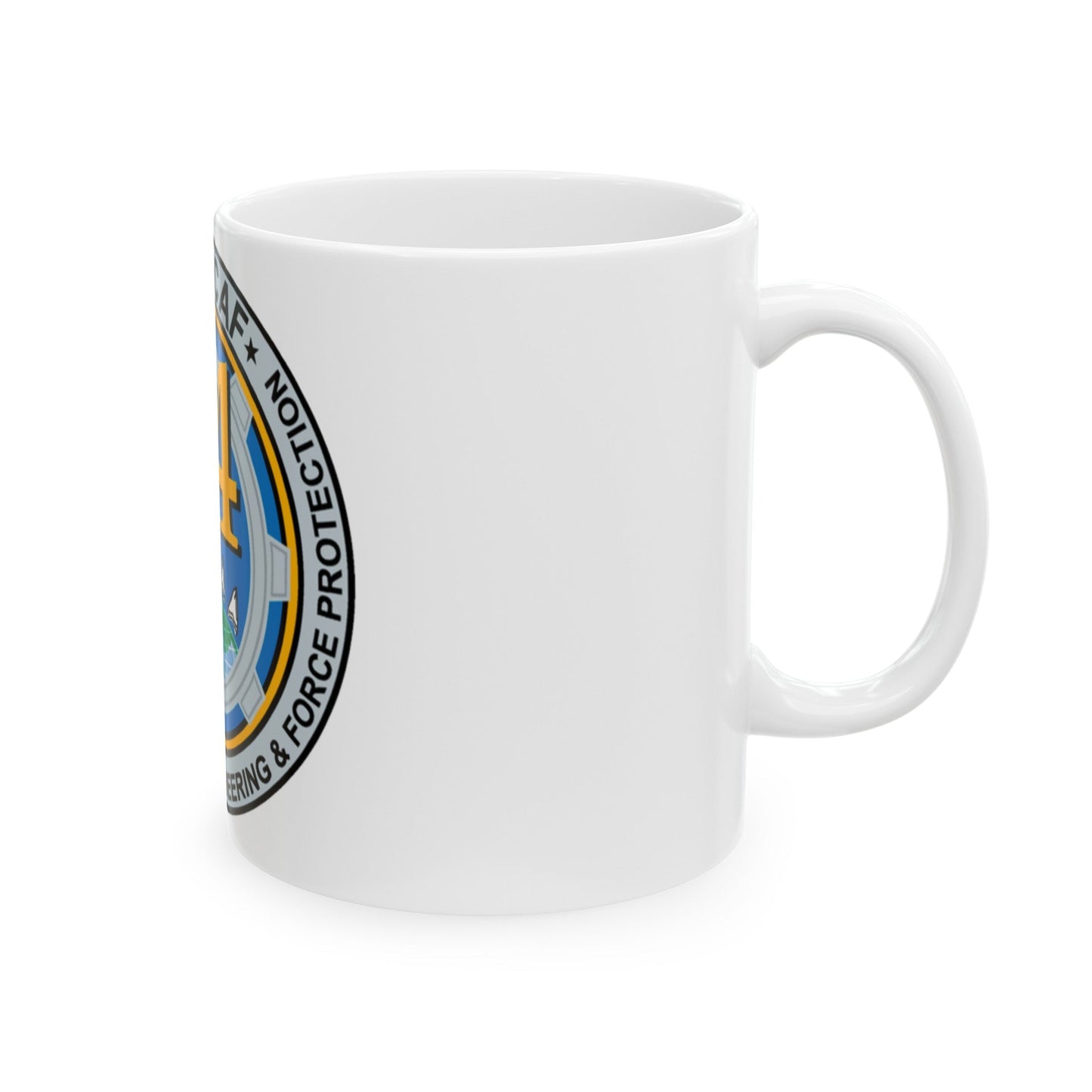 HQ PACAF A4 (U.S. Air Force) White Coffee Mug-The Sticker Space